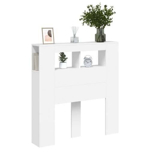 LED uzglavlje bijelo 100 x 18,5 x 103,5 cm konstruirano drvo - Bijela 100 x 103.5 cm 1 Cijena