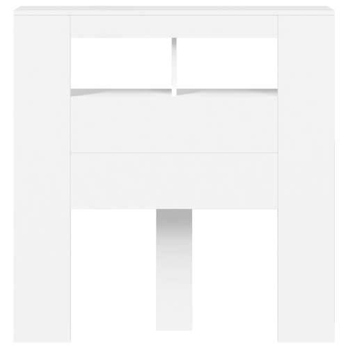 LED uzglavlje bijelo 100 x 18,5 x 103,5 cm konstruirano drvo - Bijela 100 x 103.5 cm 1 Cijena