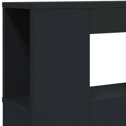 LED uzglavlje crno 140x18,5x103,5 cm konstruirano drvo - Crna 140 x 103.5 cm 1 Cijena