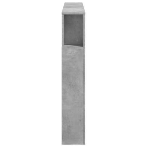 LED uzglavlje siva boja betona 140x18,5x103,5 cm - Beton siva 140 x 103.5 cm 1 Cijena