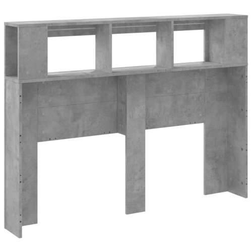 LED uzglavlje siva boja betona 140x18,5x103,5 cm - Beton siva 140 x 103.5 cm 1 Cijena