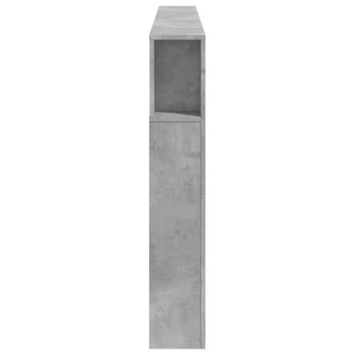 LED uzglavlje siva boja betona 220x18,5x103,5 cm - Beton siva 220 x 103.5 cm 1 Cijena