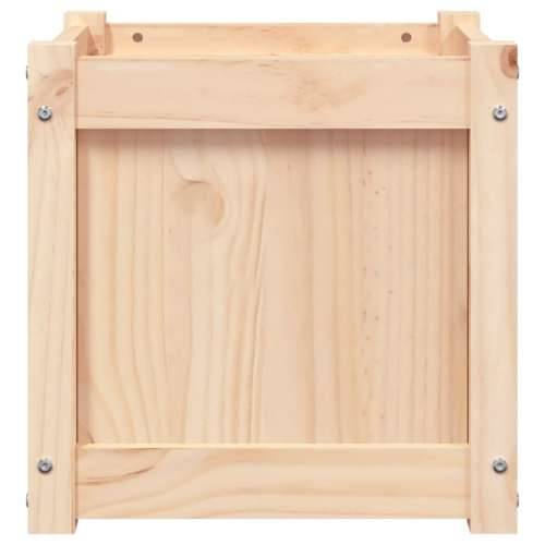 Vrtna sadilica 40 x 40 x 40 cm od masivne borovine - Prirodna boja bora 1 Cijena