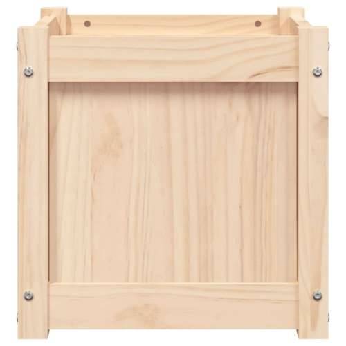 Vrtna sadilica 40 x 40 x 40 cm od masivne borovine - Prirodna boja bora 1 Cijena
