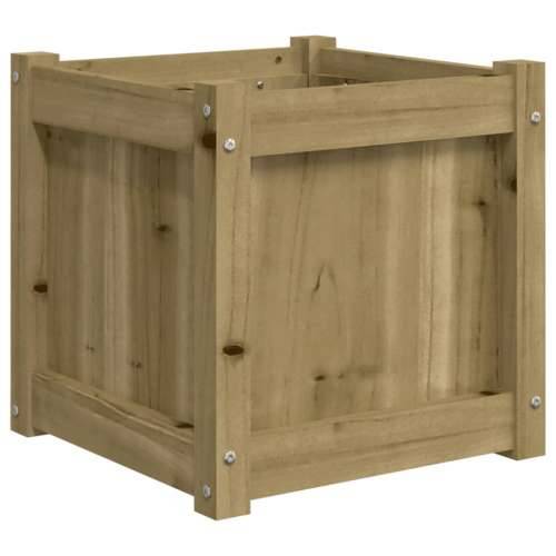 Vrtna sadilica 40x40x40 cm od impregnirane borovine - Prirodno impregnirano 1 Cijena