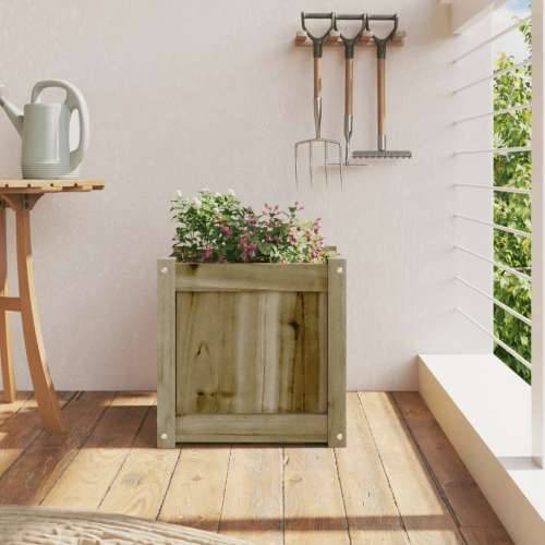 Vrtna sadilica 40x40x40 cm od impregnirane borovine - Prirodno impregnirano 1 Cijena