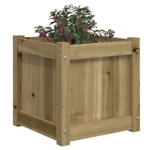 Vrtna sadilica 40x40x40 cm od impregnirane borovine - Prirodno impregnirano 1 Cijena