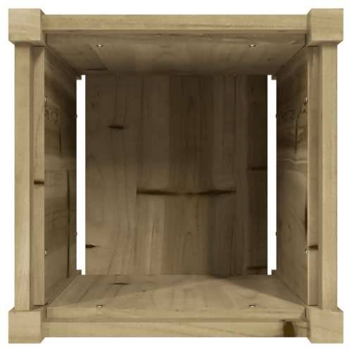 Vrtna sadilica 40x40x40 cm od impregnirane borovine - Prirodno impregnirano 1 Cijena