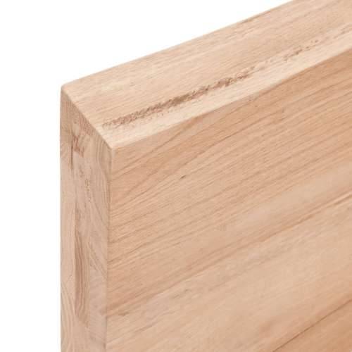 Kupaonska radna ploča svjetlosmeđa 60x60x(2-6) cm masivno drvo - Svjetlosmeđa 60 x 60 x 6 cm Cijena