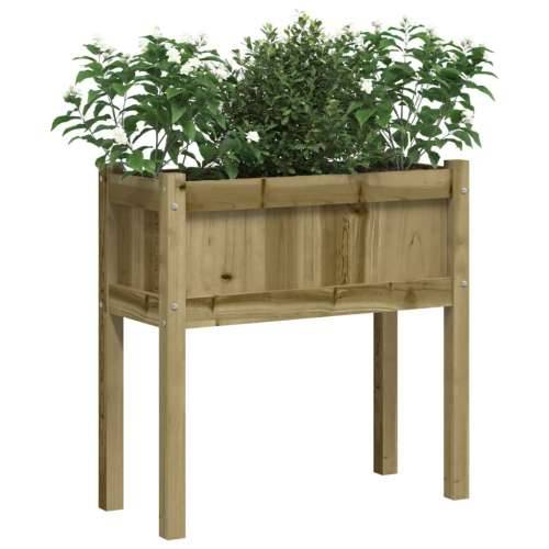 Vrtne sadilice s nogama 70x31x70 cm od impregnirane borovine - Prirodno impregnirano 1 Cijena