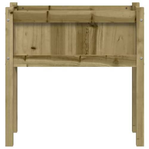 Vrtne sadilice s nogama 70x31x70 cm od impregnirane borovine - Prirodno impregnirano 1 Cijena