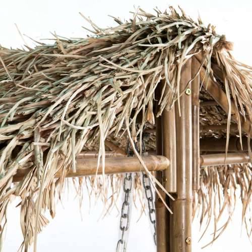 Ljuljačka za 2 osobe od bambusa s palminim lišćem 202 cm Cijena