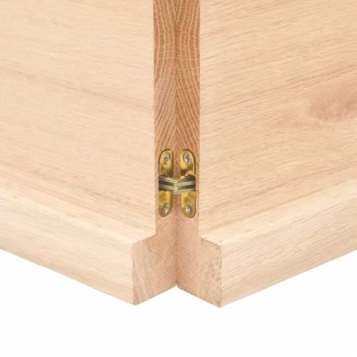 Kupaonska radna ploča 180x50x(2-4) cm netretirano masivno drvo - Prirodna 180 x 50 x 4 cm Cijena