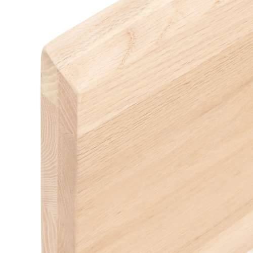 Kupaonska radna ploča 180x50x(2-4) cm netretirano masivno drvo - Prirodna 180 x 50 x 4 cm Cijena