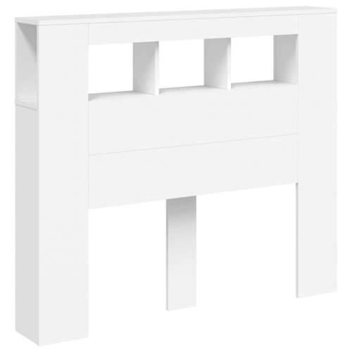LED uzglavlje bijelo 120x18,5x103,5 cm konstruirano drvo - Bijela 120 x 103.5 cm 1 Cijena