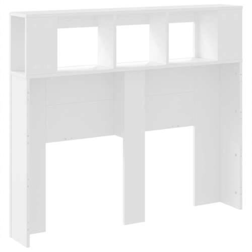 LED uzglavlje bijelo 120x18,5x103,5 cm konstruirano drvo - Bijela 120 x 103.5 cm 1 Cijena