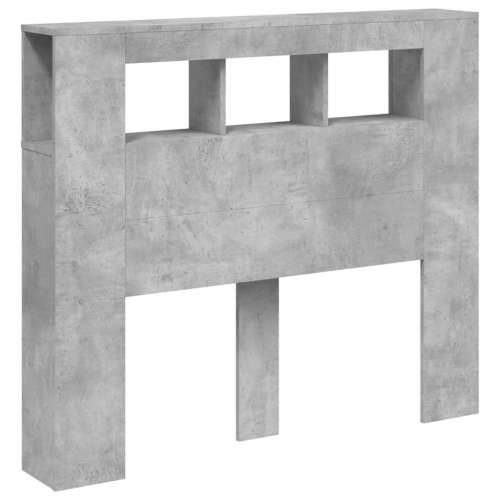 LED uzglavlje siva boja betona 120x18,5x103,5 cm - Beton siva 120 x 103.5 cm 1 Cijena