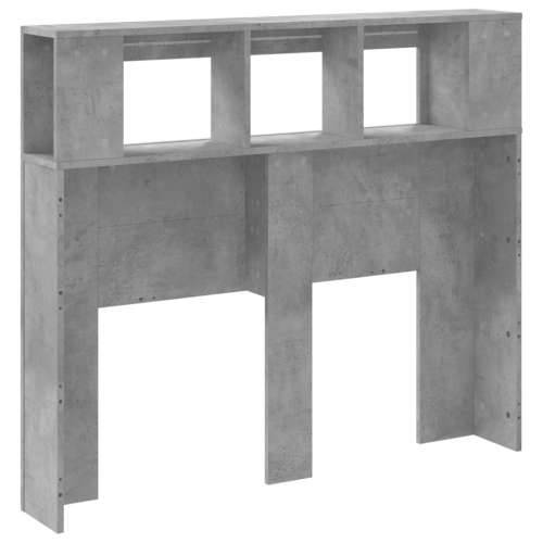 LED uzglavlje siva boja betona 120x18,5x103,5 cm - Beton siva 120 x 103.5 cm 1 Cijena