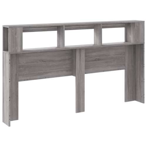 LED uzglavlje boja hrasta 180x18,5x103,5 cm konstruirano drvo - Sivi hrast sonoma 180 x 103.5 cm 1 Cijena