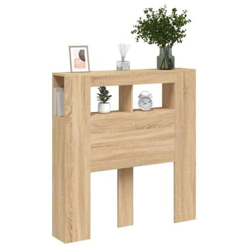 LED uzglavlje boja hrasta sonome 100x18,5x103,5cm - sonoma hrast 100 x 103.5 cm 1 Cijena