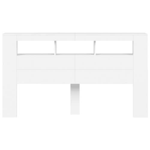 LED uzglavlje bijelo 180x18,5x103,5 cm konstruirano drvo - Bijela 180 x 103.5 cm 1 Cijena