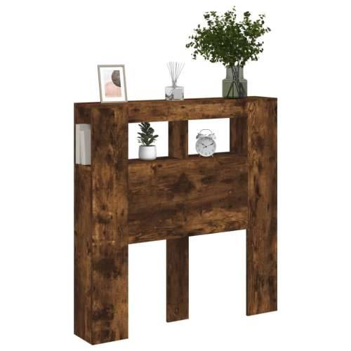 LED uzglavlje boja dimljenog hrasta 100x18,5x103,5 cm - Dimljeni hrast 100 x 103.5 cm 1 Cijena