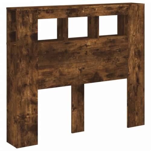 LED uzglavlje boja dimljenog hrasta 120x18,5x103,5 cm - Dimljeni hrast 120 x 103.5 cm 1 Cijena