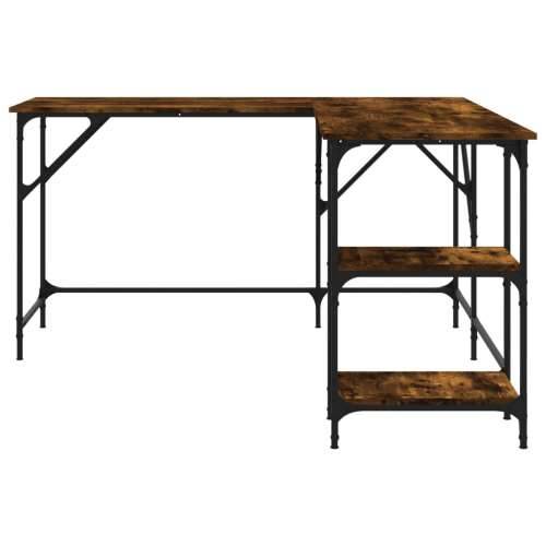 Radni stol boja dimljenog hrasta 139x139x75cm konstruirano drvo - Dimljeni hrast Cijena