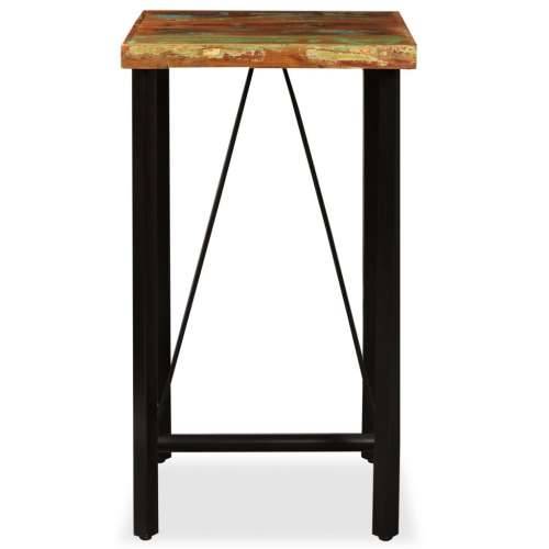 Barski stol od masivnog obnovljenog drva 60x60x107 cm Cijena