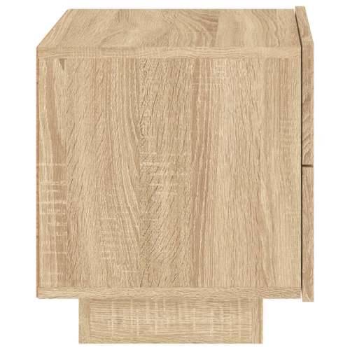Noćni ormarić s LED svjetlima boja hrasta sonome 70x36x40,5 cm - sonoma hrast 1 Cijena