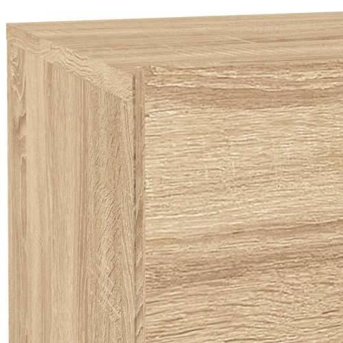 Noćni ormarić s LED svjetlima boja hrasta sonome 70x36x40,5 cm - sonoma hrast 1 Cijena
