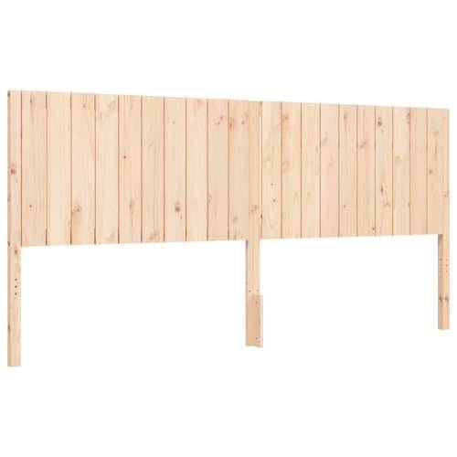 Okvir kreveta bez madraca 200 x 200 cm od masivne borovine - Prirodna 200 x 200 cm Cijena