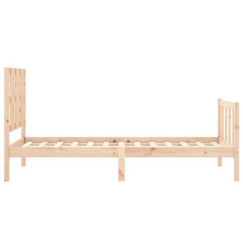 Okvir kreveta bez madraca 100x200 cm konstruirano drvo - Prirodna 100 x 200 cm Cijena