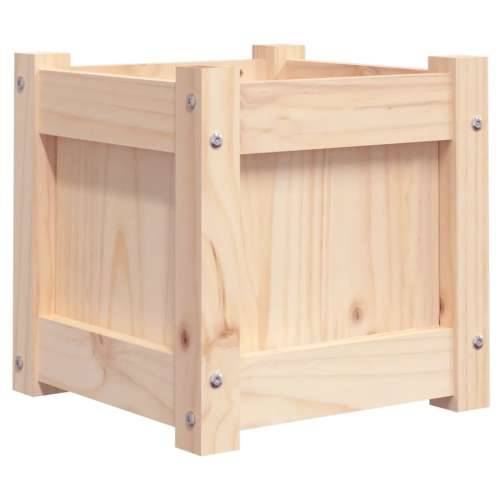 Vrtna sadilica 31 x 31 x 31 cm od masivne borovine - Prirodna boja bora 1 Cijena