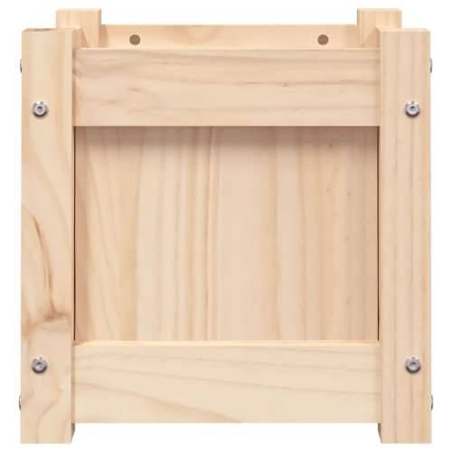 Vrtna sadilica 31 x 31 x 31 cm od masivne borovine - Prirodna boja bora 1 Cijena