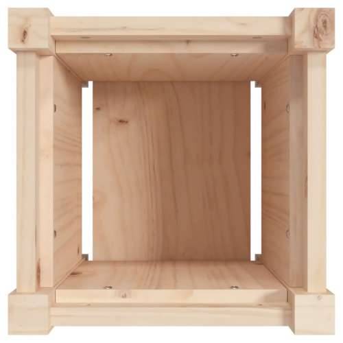 Vrtna sadilica 31 x 31 x 31 cm od masivne borovine - Prirodna boja bora 1 Cijena