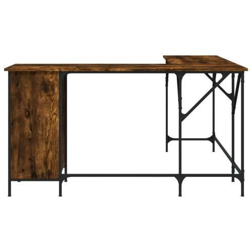 Radni stol boja dimljenog hrasta 141x141x75cm konstruirano drvo Dimljeni hrast Cijena