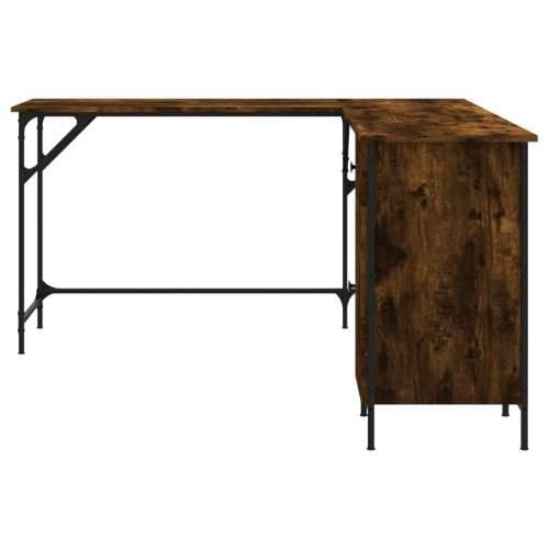 Radni stol boja dimljenog hrasta 141x141x75cm konstruirano drvo Dimljeni hrast Cijena