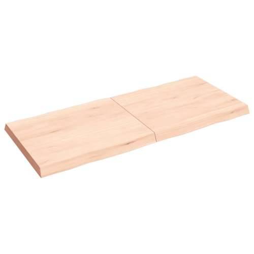 Stolna ploča 140 x 60 x (2 - 6) cm od hrastovine sa živim rubom - Prirodna 140 x 60 x 6 cm 1 Cijena