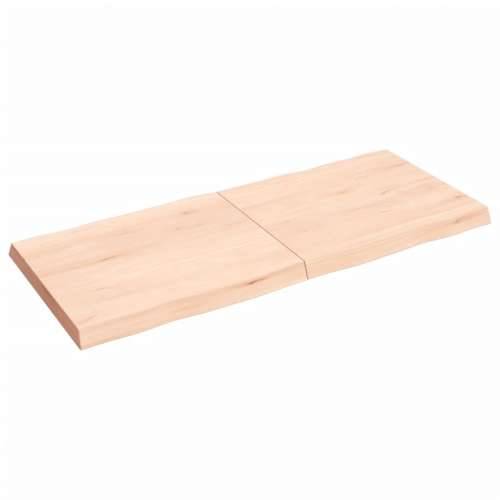 Stolna ploča 140 x 60 x (2 - 6) cm od hrastovine sa živim rubom - Prirodna 140 x 60 x 6 cm 1 Cijena