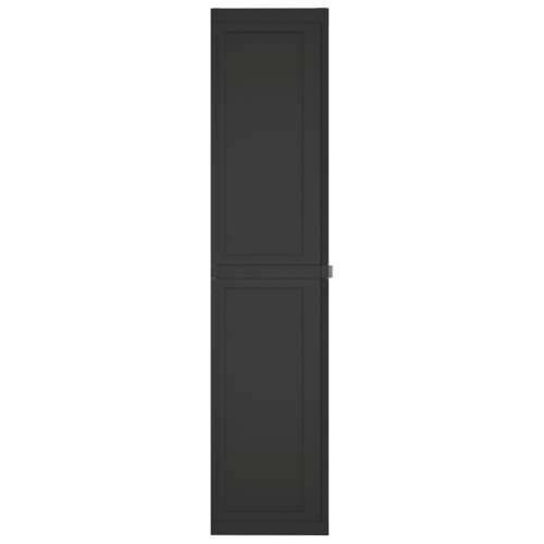 Vanjski ormarić za pohranu crni 65 x 37 x 165 cm PP - Crna 65 x 37 x 165 cm (63 x 31 cm) 1 Cijena
