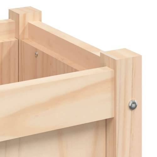 Vrtna sadilica s nogama 110 x 31 x 70 cm od masivne borovine - Prirodna boja bora 1 Cijena