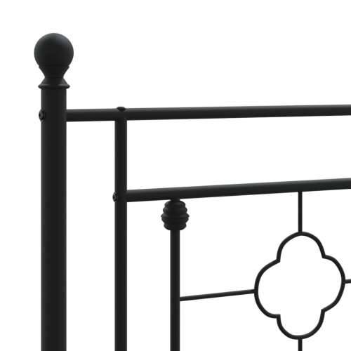 Metalno uzglavlje crno 90 cm - Crna 90 cm 1 Cijena