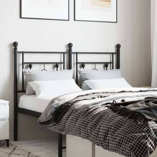 Metalno uzglavlje crno 120 cm - Crna 120 cm 1 Cijena