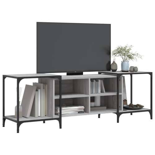 TV ormarić boja hrasta sonome 153x37x50 cm konstruirano drvo - Sivi hrast sonoma 1 153 cm Cijena