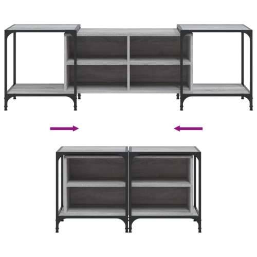 TV ormarić boja hrasta sonome 153x37x50 cm konstruirano drvo - Sivi hrast sonoma 1 153 cm Cijena