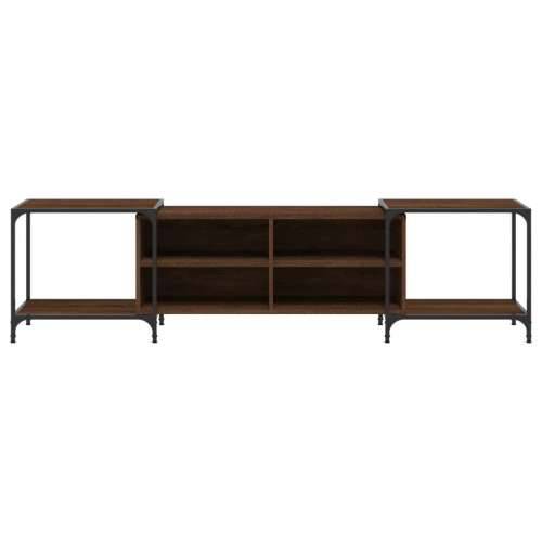 TV ormarić smeđa boja hrasta 203 x 37 x 50 cm konstruirano drvo - Smeđi hrast 1 203 cm Cijena