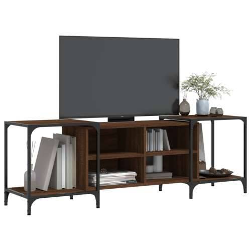TV ormarić smeđa boja hrasta 153 x 37 x 50 cm konstruirano drvo - Smeđi hrast 1 153 cm Cijena