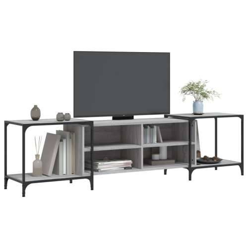 TV ormarić boja hrasta sonome 203x37x50 cm konstruirano drvo - Sivi hrast sonoma 1 203 cm Cijena