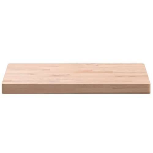 Stolna ploča 60x40x4 cm pravokutna od masivne bukovine - Prirodna 60 x 40 x 4 cm 1 Cijena